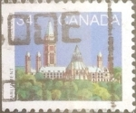 Stamps Canada -  Intercambio 0,20 usd 34 cents. 1985