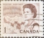 Stamps Canada -  Intercambio 0,20 usd 1 cents. 1967