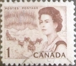 Stamps Canada -  Intercambio 0,20 usd 1 cents. 1967