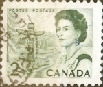 Stamps Canada -  Intercambio 0,20 usd 2 cents. 1967