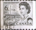 Stamps Canada -  Intercambio 0,20 usd 6 cents. 1970