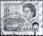 Stamps Canada -  Intercambio 0,20 usd 6 cents. 1970