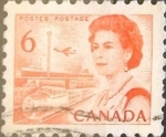 Stamps Canada -  Intercambio 0,20 usd 6 cents. 1968