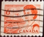 Sellos de America - Canad� -  Intercambio 0,20 usd 6 cents. 1969