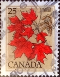 Stamps Canada -  Intercambio 0,20 usd 25 cents. 1977