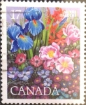 Stamps Canada -  Intercambio m2b 0,20 usd 17 cents. 1980
