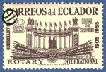 Stamps America - Ecuador -  50º Aniversario del Rotary Internacional (1905-1955)