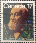 Stamps Canada -  Intercambio 0,20 usd 17 cents. 1981