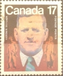 Stamps : America : Canada :  Intercambio 0,20 usd 17 cents. 1981