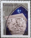 Stamps : America : Canada :  Intercambio 0,20 usd 45 cents. 1995