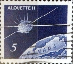 Stamps Canada -  Intercambio 0,20 usd 5 cents. 1966