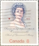 Sellos de America - Canad -  Intercambio 0,20 usd 8 cents. 1973
