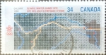 Stamps Canada -  Intercambio 0,20 usd 34 cents. 1986