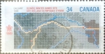Sellos de America - Canad -  Intercambio 0,20 usd 34 cents. 1986