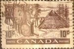 Sellos de America - Canad -  Intercambio 0,20 usd 10 cents. 1950