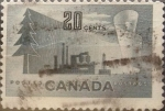 Sellos de America - Canad� -  Intercambio 0,20 usd 20 cents. 1952