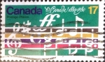 Stamps Canada -  Intercambio 0,20 usd 17 cents. 1980