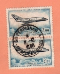 Stamps France -  Scott C41. Mystere 20.