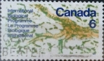 Stamps Canada -  Intercambio 0,20 usd 6 cents. 1970