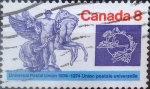Stamps Canada -  Intercambio cxrf2 0,20 usd 8 cents. 1974
