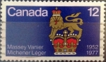 Stamps Canada -  Intercambio 0,20 usd 12 cents. 1977