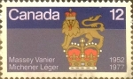 Stamps Canada -  Intercambio 0,20 usd 12 cents. 1977