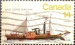 Stamps Canada -  Intercambio cxrf2 0,25 usd 14 cents. 1978