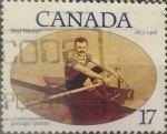 Stamps Canada -  Intercambio 0,20 usd 17 cents. 1980