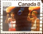 Stamps Canada -  Intercambio 0,20 usd 8 cents. 1976