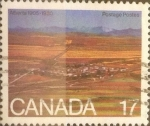 Sellos de America - Canad� -  Intercambio 0,20 usd 17 cents. 1980