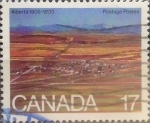 Sellos de America - Canad� -  Intercambio 0,20 usd 17 cents. 1980