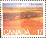 Stamps Canada -  Intercambio cr3f 0,20 usd 17 cents. 1980
