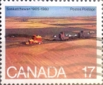 Stamps Canada -  Intercambio 0,20 usd 17 cents. 1980