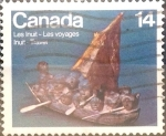 Stamps Canada -  Intercambio 0,20 usd 14 cents. 1978