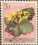 Stamps : Africa : Democratic_Republic_of_the_Congo :  Intercambio 0,20 usd 3 francos 1952