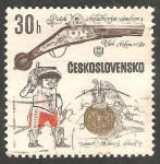 Stamps Czechoslovakia -  1701 - Pistola de 1580