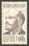 Stamps Czechoslovakia -  1784 - Centº del nacimiento de Lenin