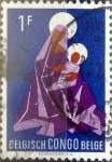 Stamps Democratic Republic of the Congo -  Intercambio cxrf 0,20 usd 1 franco 1959