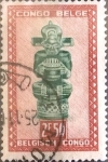 Stamps : Africa : Democratic_Republic_of_the_Congo :  Intercambio cxrf 0,20 usd 2,50 francos 1947