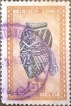 Stamps : Africa : Democratic_Republic_of_the_Congo :  Intercambio 0,25 usd 6 francos 1948
