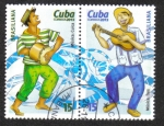 Sellos de America - Cuba -  Brasiliana