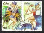 Stamps Cuba -  Brasiliana