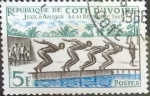 Stamps : Africa : Ivory_Coast :  Intercambio nf4xb1 0,20 usd 5 francos 1961