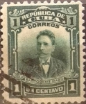 Stamps Cuba -  Intercambio 0,20 usd 1 cents. 1911