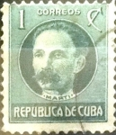 Sellos de America - Cuba -  Intercambio 0,20 usd 1 cents. 1917