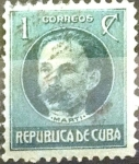 Sellos de America - Cuba -  Intercambio 0,20 usd 1 cents. 1917