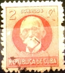 Stamps Cuba -  Intercambio 0,20 usd 2 cents. 1917