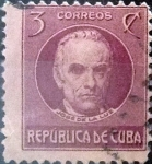Sellos de America - Cuba -  Intercambio 0,20 usd 3 cents. 1917
