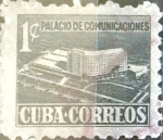 Stamps Cuba -  Intercambio 0,20 usd 1 cents. 1952