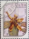Stamps Cuba -  Intercambio crxf 0,20 usd 3 cents. 1986